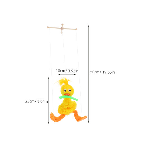 Cute Eend Speelgoed Voor Kinderen Interactieve Trekkoord Pop 2