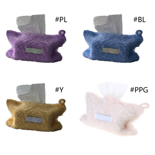 Distributeur de mouchoirs résistant à la poussière,-Bleu 2