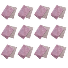 Panos de cozinha antiaderentes de microfibra de coral fleece, ultramacios e versáteis, para inúmeras aplicações. Secagem rápida e reutilizáveis.