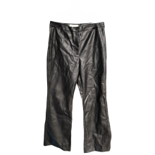 Pantalon femme noir confortable et élégant coupe classique, tissu résistant, idéal au quotidien ou pour des occasions spéciales, taille 40