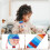2St Draagbare Hand Rammelaars Voor Baby's Met Ontwerp 8