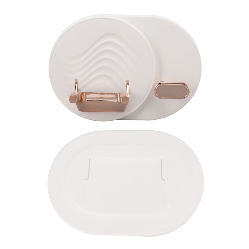 Αποθήκευση με γάντζο Caddy & Plug, πτυσσόμενη βάση στεγνωτήρα μαλλιών με αυτοκόλλητο 1