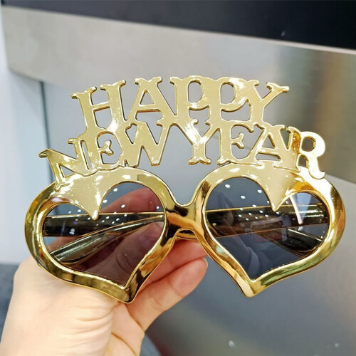Nya Årets Festglasögon Diamant Guld 2