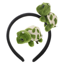 1 Set Sköldpadda Huvband Halloween Kostym Cosplay Hårklypa