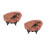 2 Pcs Simulation Dinosaur Desktop Ornament Decor 9