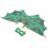 1 Set Dinosaur Mantel Halloweenskämt Kostymmask 8