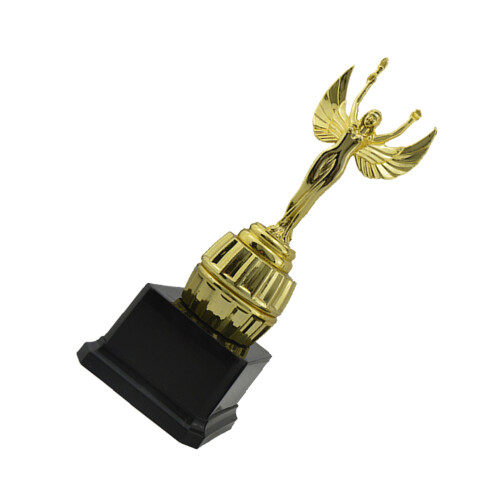 3Pcs Goddess Game Trophy Award Plastic Reward Trophy For Competitions