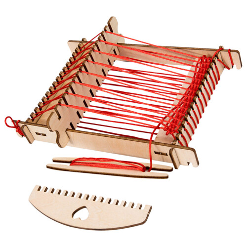 1 Set Kinder Diy Weefgetouw Grappig Breien Speelgoed