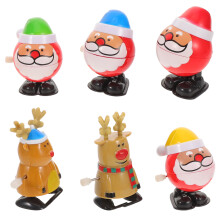 12 Stuks Opwindbaar Speelgoed: Kerst Reindeer Figuur