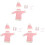 3 Sets Puppen Pullover Kleid Mit Schuhen Für Mädchenpuppe 4
