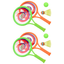 2 Juegos De Raquetas Pequeñas De Plástico Para Tenis, 18 Cm