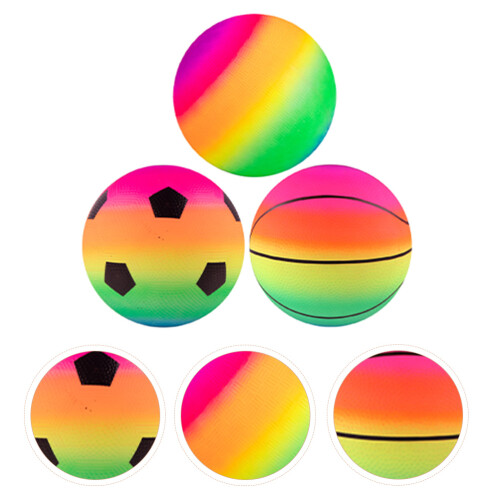 3Pcs Bolas Esportivas Para Playground E Rebote Crianças Bebês 2