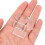20Pcs Miniatyr Glasstenar 1/12 För DIY Dockskåp 4