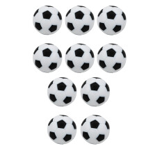 18Stk Tischfußballmaschine Kunststoffzubehör Mini Fußbälle Ersatzteile