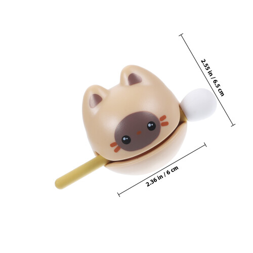 1Ensemble Jouet Musical Bois Cartoon Pour Bureau Multi-Usage 1