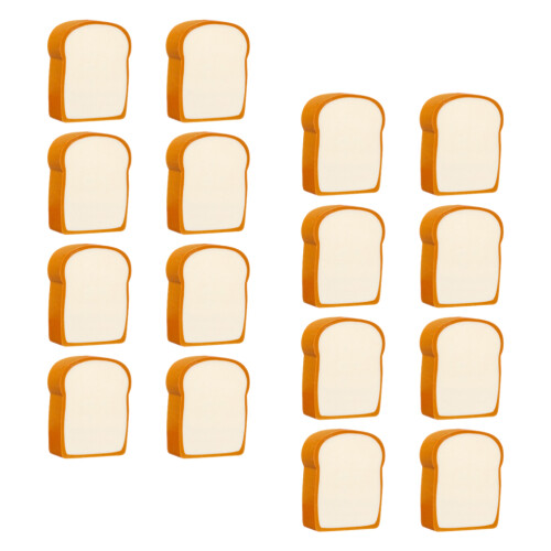 16 Unidades Borrachas De Pão Comestíveis