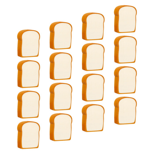 16 Unidades Borrachas De Pão Comestíveis 1