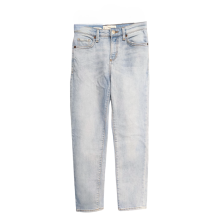 MNG Pantalon Femme Confortable Jean Denim Bleu Taille 34