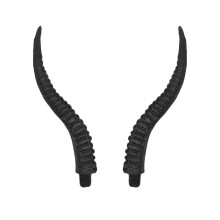 1 Par Hornhuvud Diy-Props Realistisk