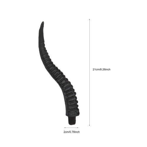 1 Par Hornhuvud Diy-Props Realistisk 1