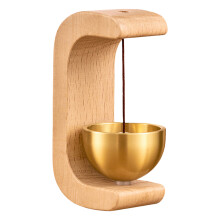 Magnetic Wood Doorbell Wind Chime For Home And-Beech Wood