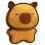 Capybara-Shape Plushes Throw Pillow Soft Stuffed-Style 2 50CM 1