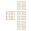 80 Pcs Resin Mini Skeleton Bones For Crafts Decor Halloween 10