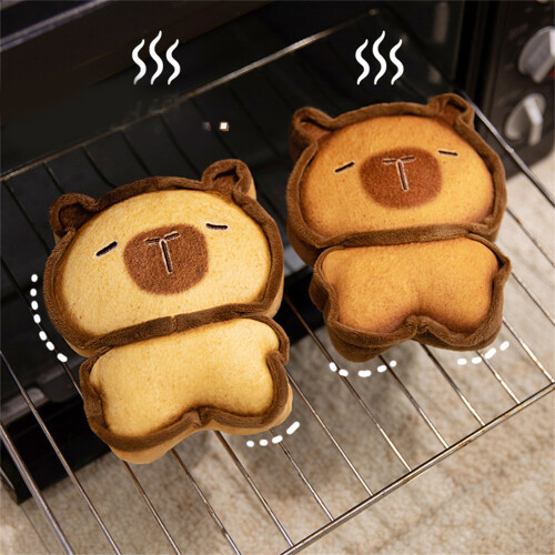 Capybara-Shape Plushes Throw Pillow Soft Stuffed-Style 2 50CM 2