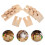 10Pcs Wood Concave Train Track Replacement Expansion Railway Tracks 3