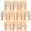 10Pcs Wood Concave Train Track Replacement Expansion Railway Tracks 6