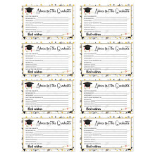 8pcs Elegant Graduation Cards Suitable For Ceremonies-Style 2