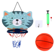 1 Set Hangende Basketbalset Met Mini Basketbal Voor Thuisgebruik