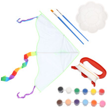 1 Set Kinder Malkite Leere Kites DIY Spielzeug Für Draußen