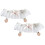 Lace Kousenbanden Bruid 45X8Cm Wit 6