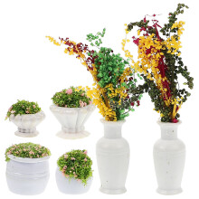 6 Stuks Decoratief Gras DIY Tuinversiering Simulatie Model