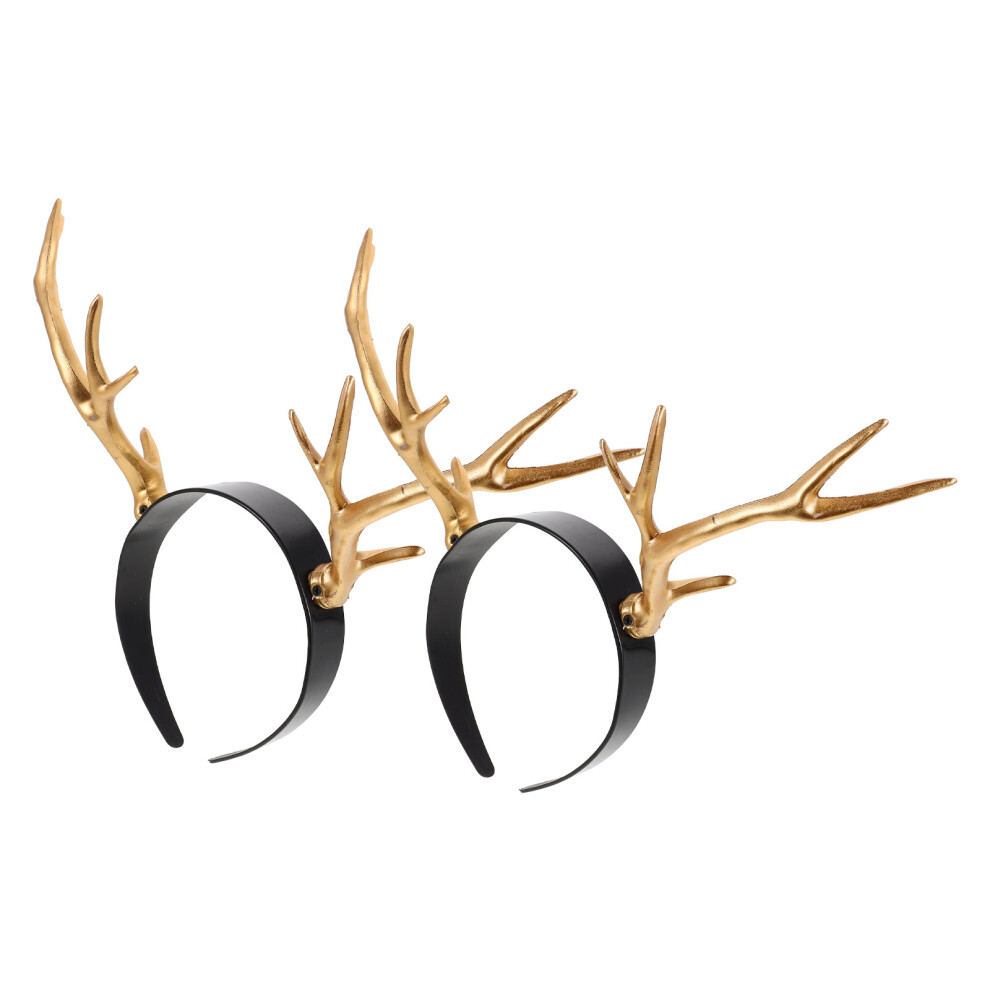 6 Sztuk CzołO Jelenia Z BłYszcząCym Rogiem – ŚWięTowa Ozdoba-image