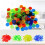 200Stk Transparente Chips Aus Kunststoff Mixed Farbe 8