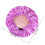 1Bonnet Violet Élastique En Satin Pour Et 2