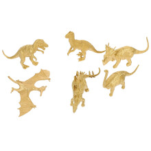 6 Unidades De Dinossauros Decorativos Simulação Escritório