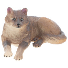 4Stk Wildlife Wolf Figuren Kunststoff Kinder Spielzeug Und Tischdeko