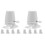 10 Pcs Plastic Craft Movement For Diy Clay Projects 4
