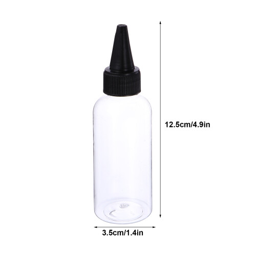 30 Unidades 60 Ml Botella Dosificadora Transparente Para 1