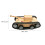 Creative Diy Assembly Tank Toy Electric Retro Model 8