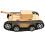 Creative Diy Assembly Tank Toy Electric Retro Model 7