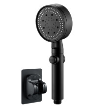 Pommeau de douche avec douchette, conception économe en eau pour un bain écologique, installation facile et réglages de douche personnalisables