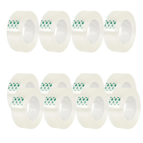 Gift Wrap Tape Transparent Tape Refills,Clear Tape Refills