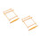 2 Sets Kids Weaving Machine Toy Diy Loom Model Educational 8