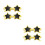 4Pcs Novelty Star Shaped Eyewear Multi Photo Booth Props 9