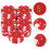 50Pcs Plastic Chips Game Counters Supply 6