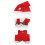 3 Juegos Ropa Muñecas Navideñas Compatible 1 2 3 – Gorro 3